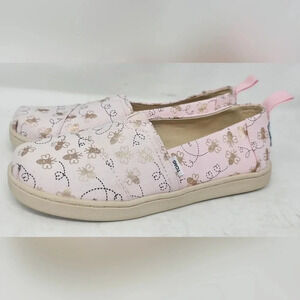 Toms Bee Mine Alpargata Shoes  Youth Size 1.5